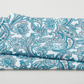 Porch Swing - Bandana Rama Turquoise 2 Yard Cut