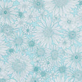 Porch Swing - Upsy Daisy Mint 2 Yard Cut