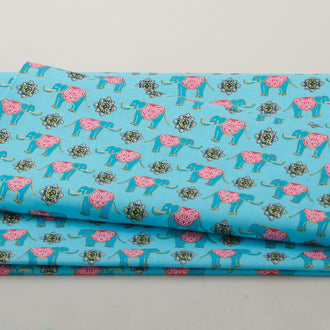 Return To Hope - Small Wonder Turquoise/Multi 2 Yard Cut