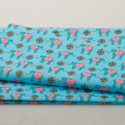 Return To Hope - Small Wonder Turquoise/Multi 2 Yard Cut