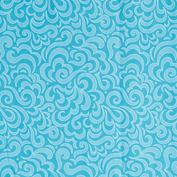 Winter Jewels - Elegance Aqua 2 Yard Cut