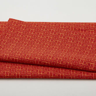 Transparency - Fence Red 2 Yard Cut