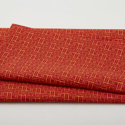 Transparency - Fence Red 2 Yard Cut