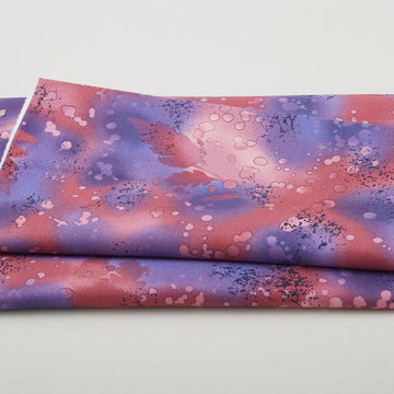 Fossil Fern - Indigo Rose 2 Yard Cut