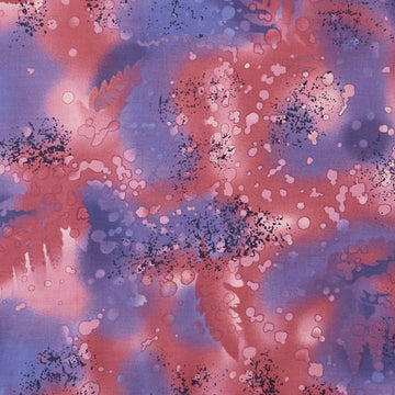 Fossil Fern - Indigo Rose 2 Yard Cut