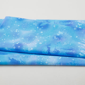 Fossil Fern - Antigua Blue 2 Yard Cut