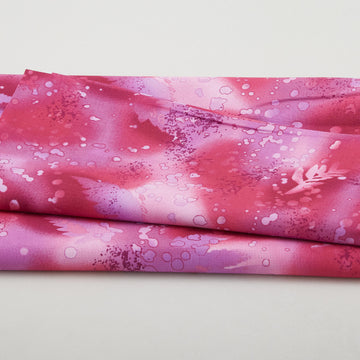 Fossil Fern - Fuchsia 2 Yard Cut