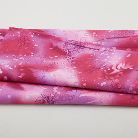 Fossil Fern - Fuchsia 2 Yard Cut