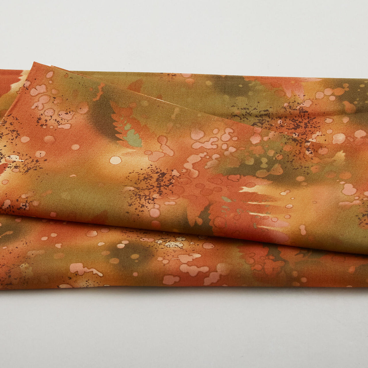 Fossil Fern - Green/Gold 2 Yard Cut
