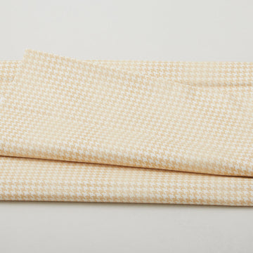 Blushed Houndstooth - Cream 2 Yard Cut