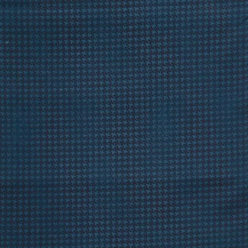 Blushed Houndstooth - Dark Blue 2 Yard Cut