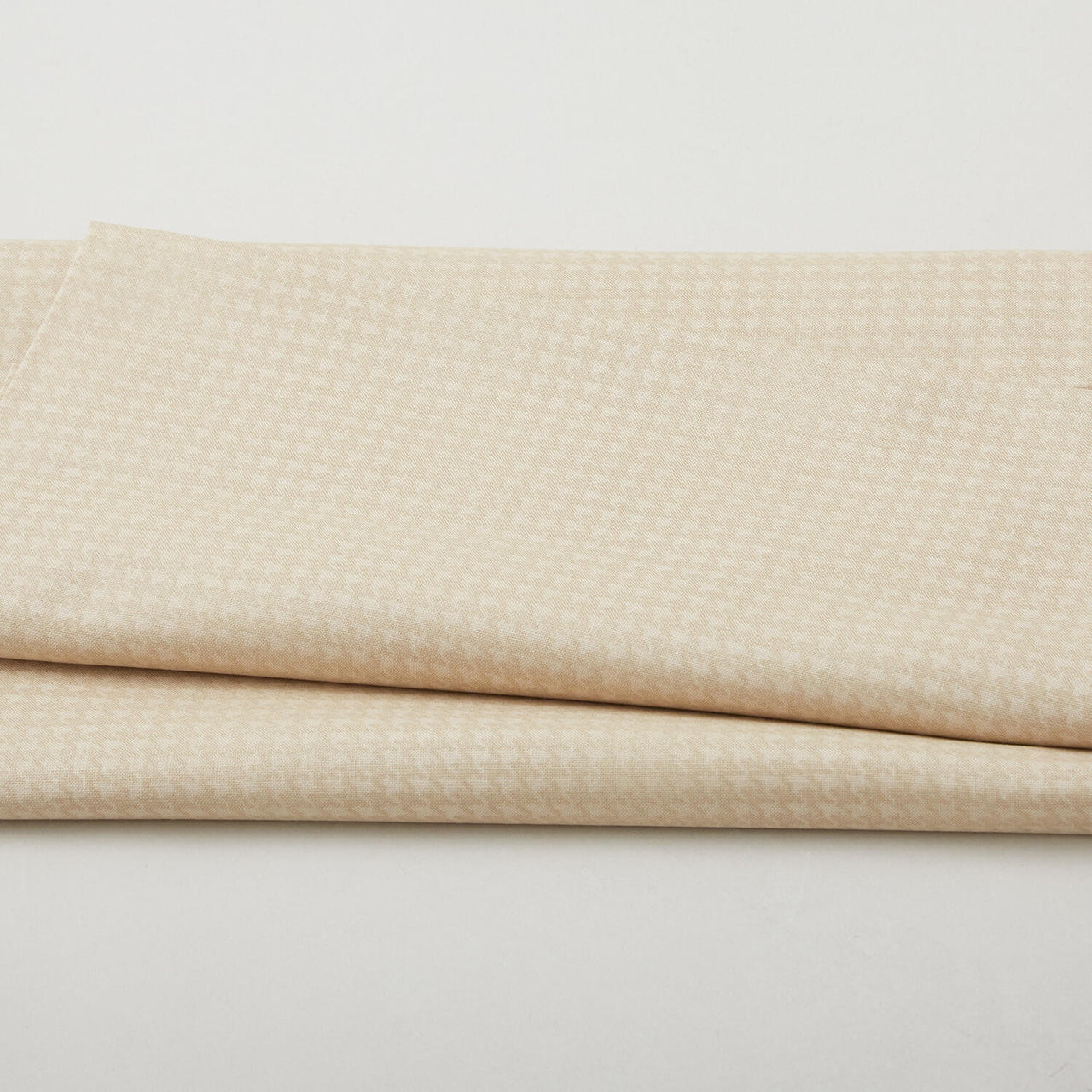Blushed Houndstooth - Linen 2 Yard Cut