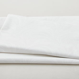 Wave Texture - White 3 Yard Cut
