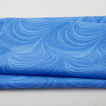 Wave Texture - Blue 3 Yard Cut