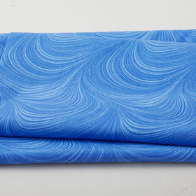 Wave Texture - Blue 3 Yard Cut