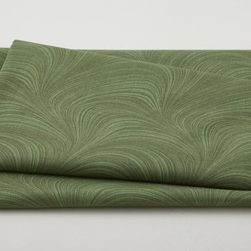 Wave Texture - Medium Green 3 Yard Cut