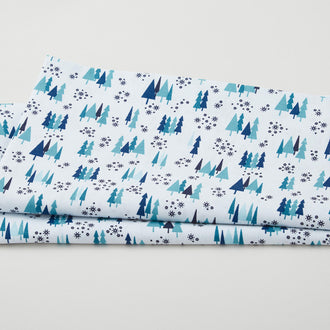 Alpine Valley - Sugar Pine Aqua 2 Yard Cut