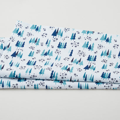 Alpine Valley - Sugar Pine Aqua 2 Yard Cut