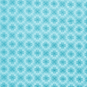 Alpine Valley - Poinsettia Aqua 2 Yard Cut