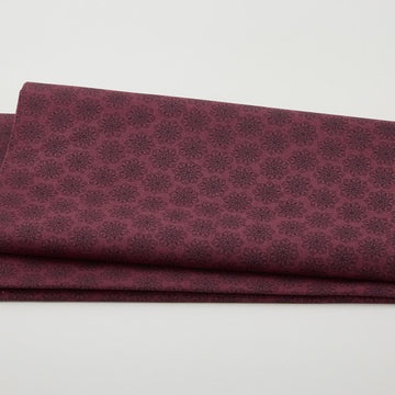 Alpine Valley - Flurries Burgundy 2 Yard Cut