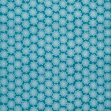 Alpine Valley - Flurries Teal 2 Yard Cut