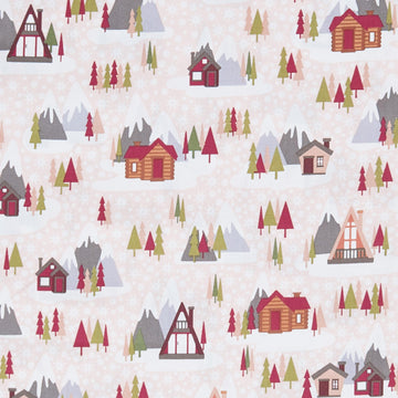 Alpine Valley - Peaks Coral 2 Yard Cut