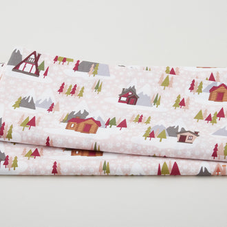 Alpine Valley - Peaks Coral 2 Yard Cut