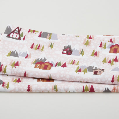 Alpine Valley - Peaks Coral 2 Yard Cut