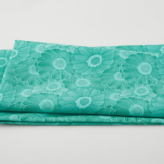 Begins with Mum - Calendula Aquamarine 2 Yard Cut