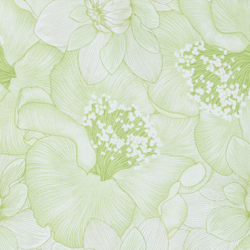 Begins with Mum - Poppies Lime 2 Yard Cut