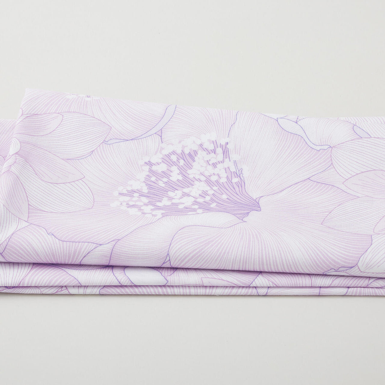 Begins with Mum - Poppies Violet 2 Yard Cut