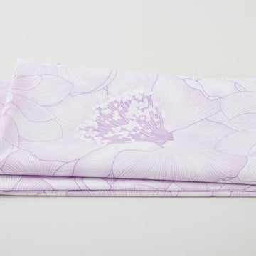 Begins with Mum - Poppies Violet 2 Yard Cut