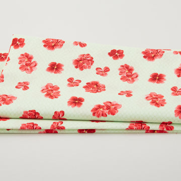 Betty's Geraniums - Petals Leaf 2 Yard Cut