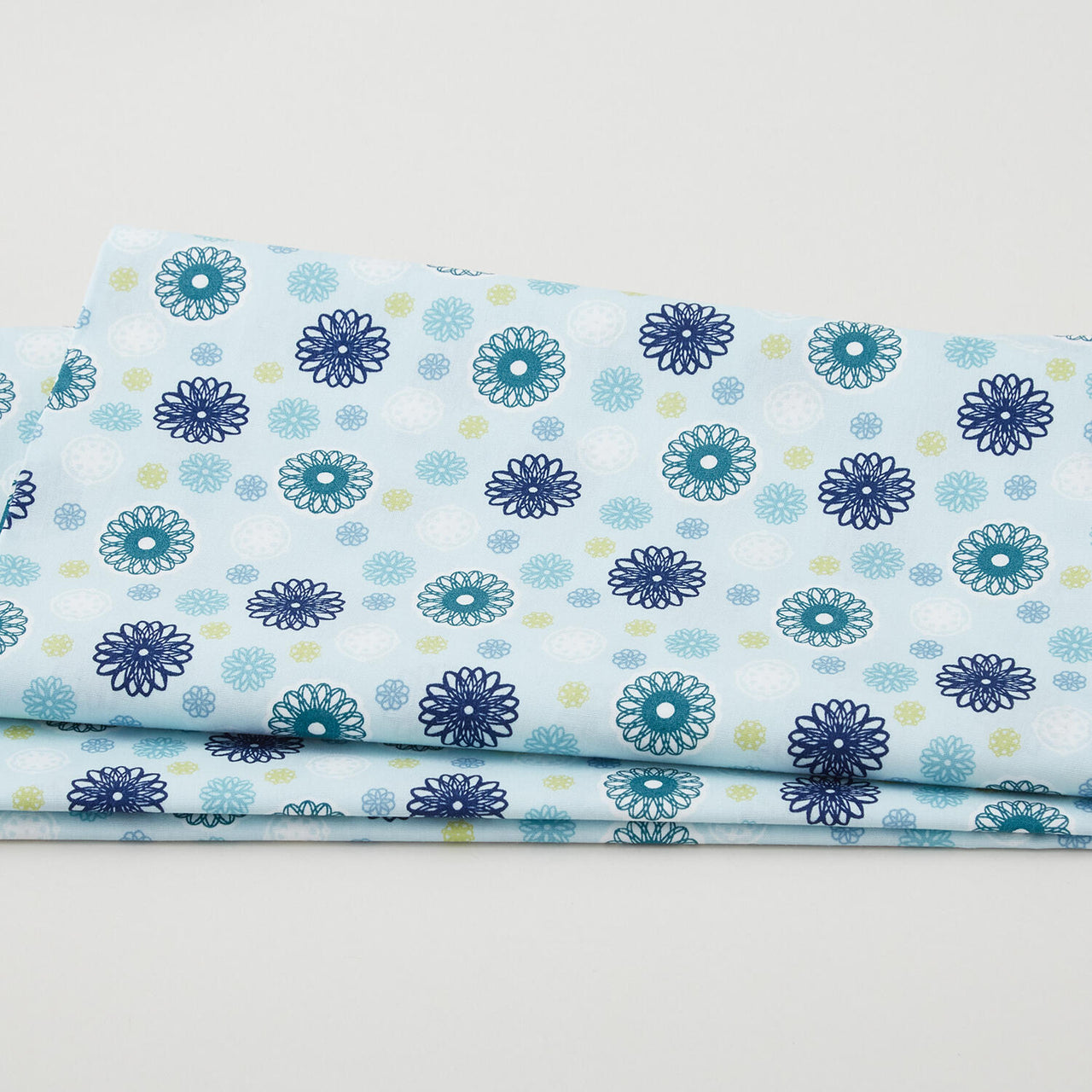 Blossom Hollow - Doodles Aqua 2 Yard Cut