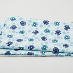 Blossom Hollow - Doodles Aqua 2 Yard Cut