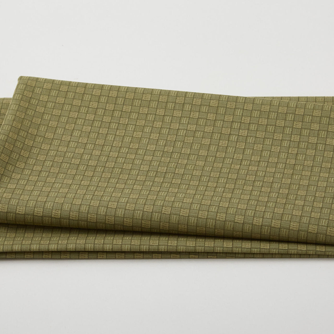 Camellia - Basket Weave Tonal Dark Green 2 Yard Cut