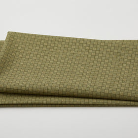 Camellia - Basket Weave Tonal Dark Green 2 Yard Cut