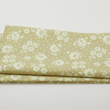 Camellia - Floral Dot Toss Leaf 2 Yard Cut