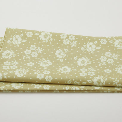 Camellia - Floral Dot Toss Leaf 2 Yard Cut