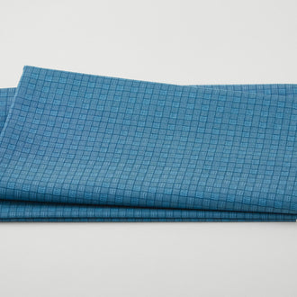Camellia - Basket Weave Tonal Dark Blue 2 Yard Cut