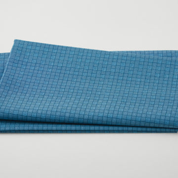 Camellia - Basket Weave Tonal Dark Blue 2 Yard Cut