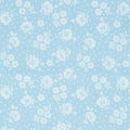 Camellia - Floral Dot Toss Water 2 Yard Cut