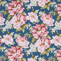 Camellia - Camellia Mid Dark Blue 2 Yard Cut