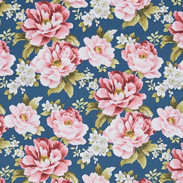 Camellia - Camellia Mid Dark Blue 2 Yard Cut