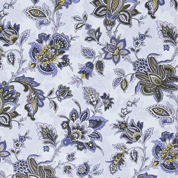 The Drawing Room - Comfy Chair Blue 2 Yard Cut