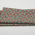 The Night Before Christmas - Berry Scroll Dark Red 2 Yard Cut