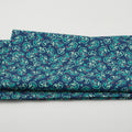 The Night Before Christmas - Berry Scroll Navy 2 Yard Cut