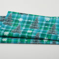 Winter Farm House Plaid - Pine Tree Plaid Green 2 Yard Cut
