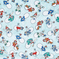 Jolly Lane - Snowmen Aqua Dream 2 Yard Cut