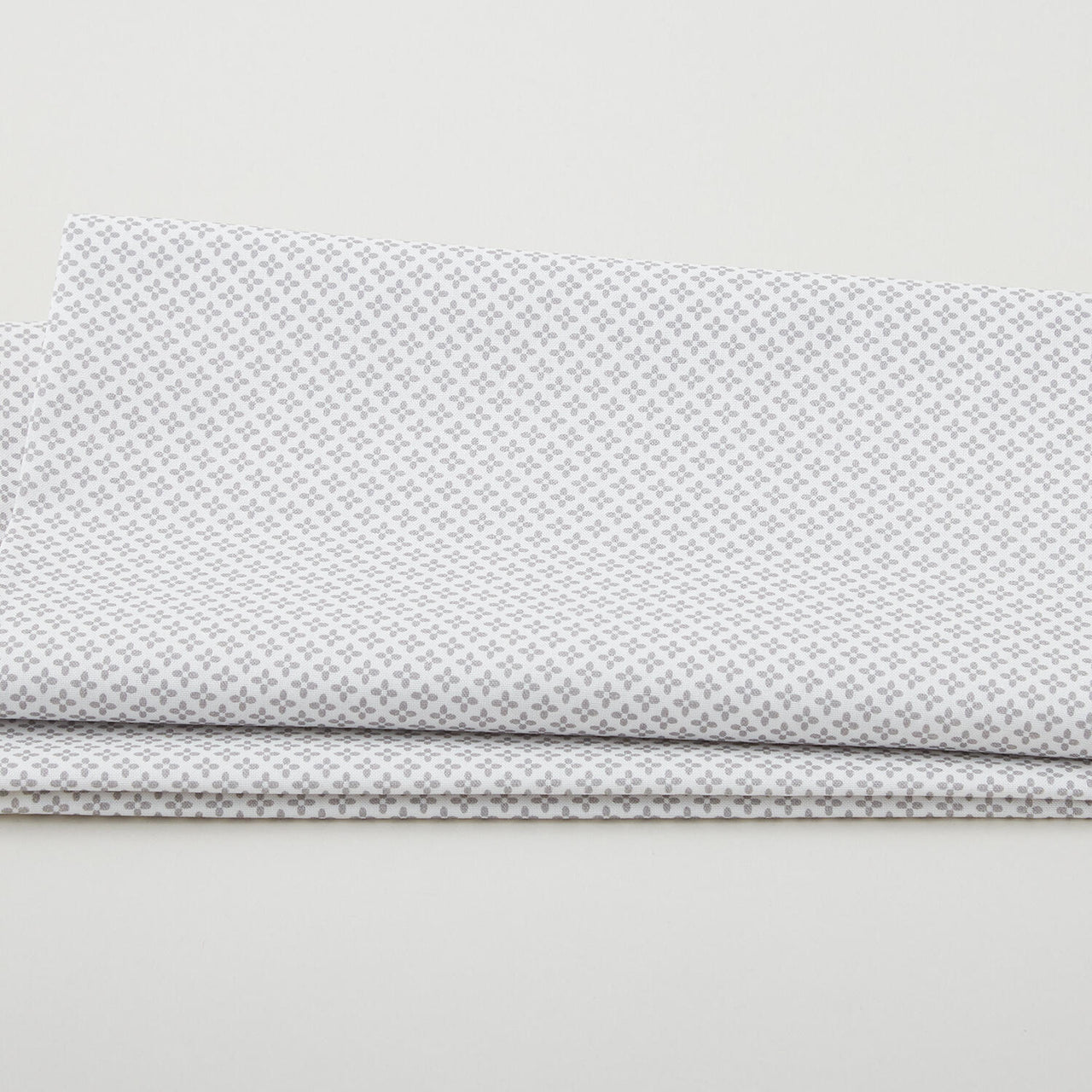 Winter at the Farm - Dot Diamond Medium Grey 2 Yard Cut